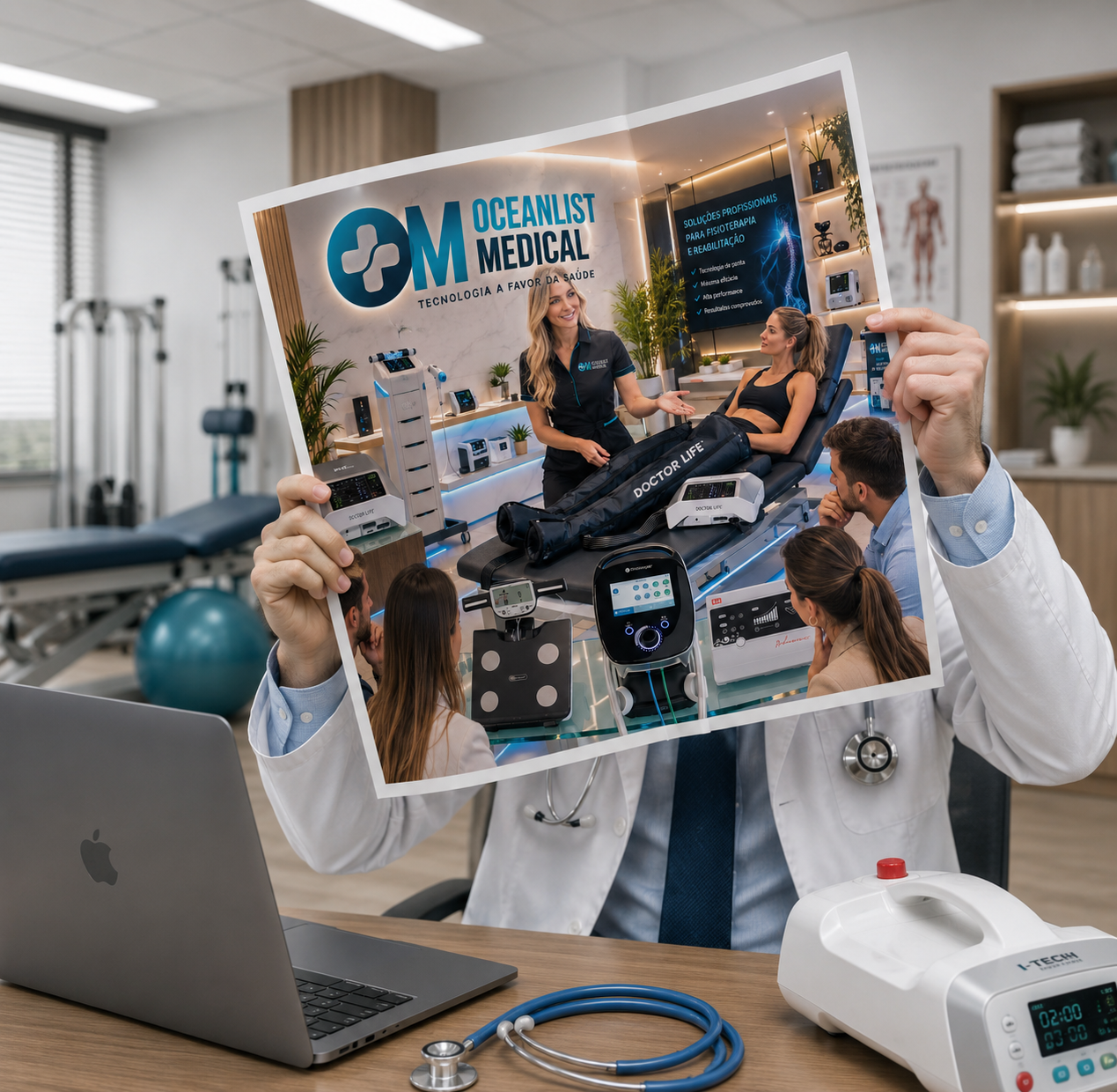 Pressoterapia 6 câmaras Doctor Life